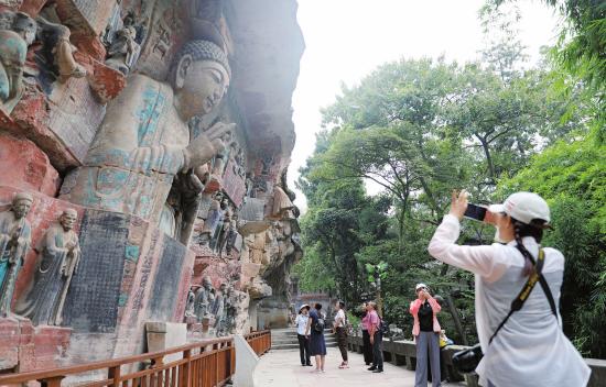 大足石刻部分景区景点9月29日开放