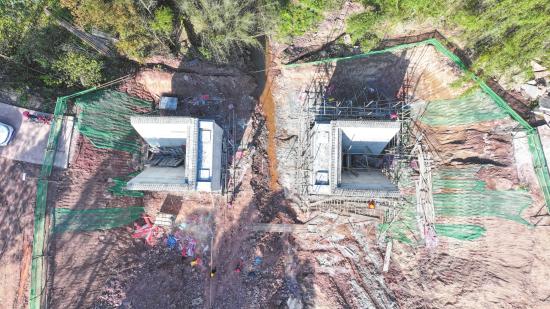 水毁重建“民生桥”5月底通车 3000多名群众出行不再绕路