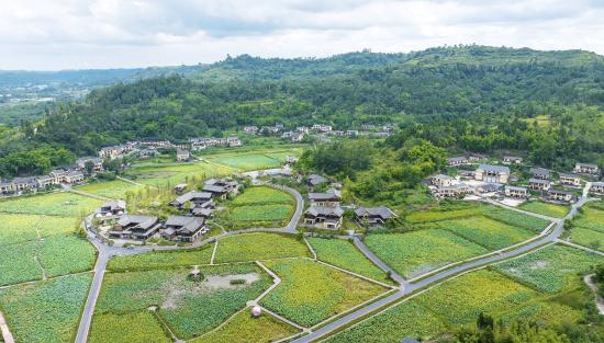 让乡村既有颜值又有气质 大足：村美民富产业兴和美乡村入画来