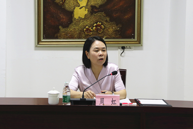 副区长周虹调研我区2020年上半年教育工作