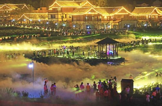 虹光灯影夜不眠